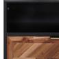 Preview: TV-Schrank 100x35x45 cm Akazie Massivholz und MDF