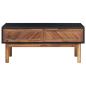Preview: Couchtisch 90x50x40 cm Akazie Massivholz und MDF