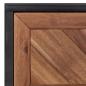 Preview: Couchtisch 90x50x40 cm Akazie Massivholz und MDF