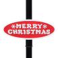 Preview: Weihnachts-Straßenlampe mit Weihnachtsmann 81 x 40 x 188 cm PVC