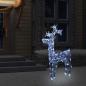 Preview: Weihnachtsdeko Rentier 90 LEDs 60x16x100 cm Acryl
