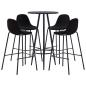 Preview: 5-tlg. Bar-Set Stoff Schwarz