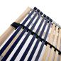 Preview: Lattenroste 2 Stk. mit 42 Latten 7 Zonen 70x200 cm