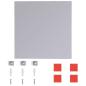 Preview: Rahmenlose Spiegelfliesen Glas 16 Stk. 20,5 cm