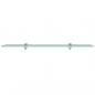Preview: Schweberegale 2 Stk. Glas 80x10 cm 8 mm
