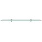 Preview: Schweberegale 2 Stk. Glas 80x10 cm 8 mm