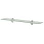 Preview: Schweberegale 2 Stk. Glas 60x10 cm 8 mm