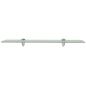 Preview: Schweberegale 2 Stk. Glas 60x10 cm 8 mm