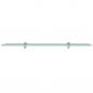 Preview: Schweberegale 2 Stk. Glas 80x20 cm 8 mm