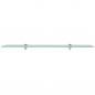 Preview: Schweberegale 2 Stk. Glas 90x20 cm 8 mm