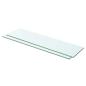 Preview: Regalböden 2 Stk. Glas Transparent 60 x 12 cm