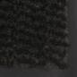Preview: Schmutzfangmatten 2 Stk. Rechteckig Getuftet 60x90 cm Schwarz