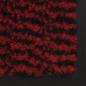 Preview: Schmutzfangmatten 2 Stk. Rechteckig Getuftet 80x120cm Rot