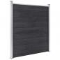Preview: Gartenzaun WPC 1564x186 cm Grau