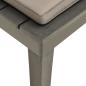 Preview: Gartenstühle mit Auflagen 2 Stk. Kunststoff Anthrazit 