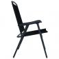 Preview: 3-tlg. Bistro-Set Schwarz Stahl