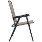 Preview: 3-tlg. Bistro-Set Taupe Stahl