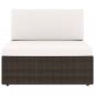 Preview: 8-tlg. Garten-Lounge-Set Poly Rattan Braun