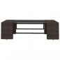 Preview: 8-tlg. Garten-Lounge-Set Poly Rattan Braun