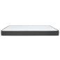 Preview: Boxspringbett Dunkelgrau Stoff 100x200 cm