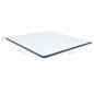 Preview: Boxspringbett Dunkelgrau Stoff 200x200 cm