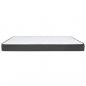 Preview: Boxspringbett Dunkelgrau Stoff 200x200 cm