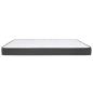 Preview: Boxspringbett Dunkelgrau Stoff 200x200 cm