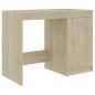 Preview: Schreibtisch Sonoma-Eiche 140x50x76 cm Holzwerkstoff