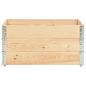 Preview: Hochbeete 3 Stk. 80x120 cm Kiefer Massivholz