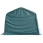 Preview: Weidezelt PVC 550 g/m² 3,3×3,2 m Dunkelgrün