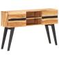 Preview: ARDEBO.de - Sideboard 120x30x75 cm Akazie Massivholz