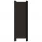 Preview: 5-tlg. Raumteiler Braun 250x180 cm
