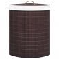 Preview: Eck-Wäschekorb Bambus Braun 60 L
