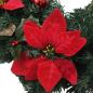 Preview: Weihnachtsgirlande mit LED-Lichtern Grün 2,7 m PVC