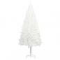 Preview: ARDEBO.de - Künstlicher Weihnachtsbaum Naturgetreue Nadeln Weiß 240 cm