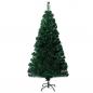 Preview: Künstlicher Weihnachtsbaum mit Ständer Grün 120 cm Glasfaser