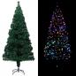 Preview: ARDEBO.de - Künstlicher Weihnachtsbaum mit Ständer Grün 240 cm Glasfaser