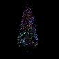 Preview: Künstlicher Weihnachtsbaum mit Ständer Grün 240 cm Glasfaser