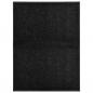 Preview: ARDEBO.de - Fußmatte Waschbar Schwarz 90x120 cm 