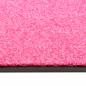 Preview: Fußmatte Waschbar Rosa 40x60 cm