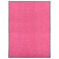 Preview: ARDEBO.de - Fußmatte Waschbar Rosa 90x120 cm 
