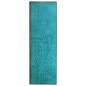 Preview: ARDEBO.de - Fußmatte Waschbar Cyan 60x180 cm 