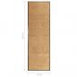 Preview: Fußmatte Waschbar Creme 60x180 cm