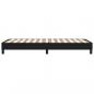 Preview: Bettgestell Schwarz 90x200 cm Stoff