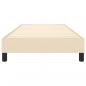 Preview: Bettgestell Creme 90x200 cm Stoff