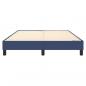 Preview: Bettgestell Blau 140x200 cm Stoff