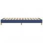 Preview: Bettgestell Blau 90x200 cm Stoff