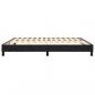 Preview: Bettgestell Schwarz 180×200 cm Samt