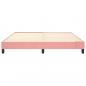 Preview: Bettgestell Rosa 180x200 cm Samt