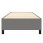 Preview: Bettgestell Dunkelgrau 100x200 cm Stoff